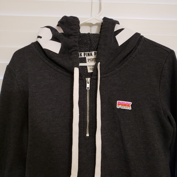 PINK Victoria's Secret - Dark Gray Hoodie - Picture 2 of 5